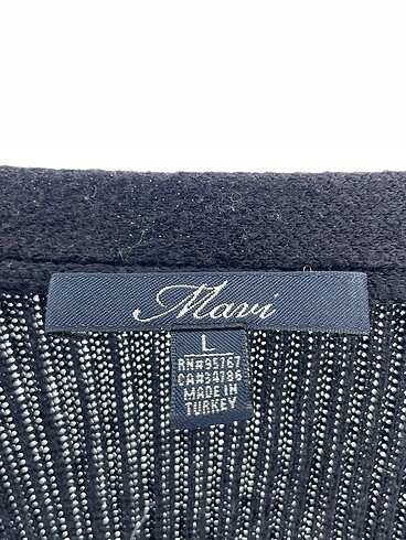 l Beden siyah Renk Mavi Jeans Hırka %70 İndirimli.