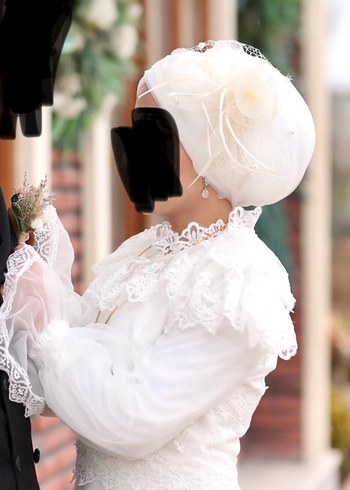 Tesettür nikah abiye (elbisesi) - Görsel 3