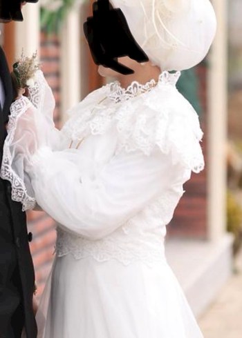 Tesettür nikah abiye (elbisesi) - Görsel 4