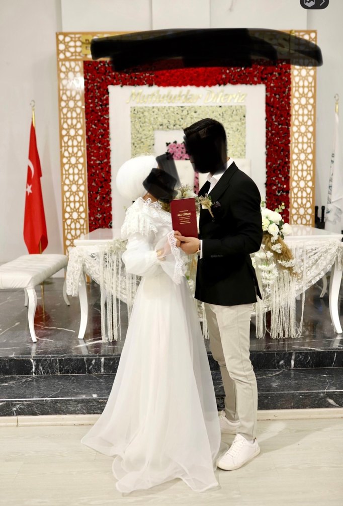 Tesettür nikah abiye (elbisesi) - Görsel 5