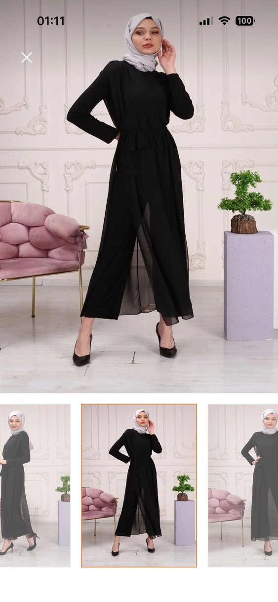 Tesettür tulum - Görsel 4