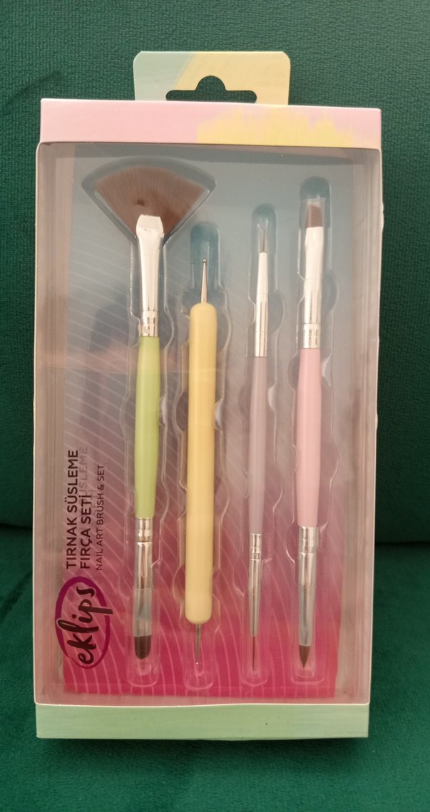 tırnak süsleme fırça seti - Görsel 3