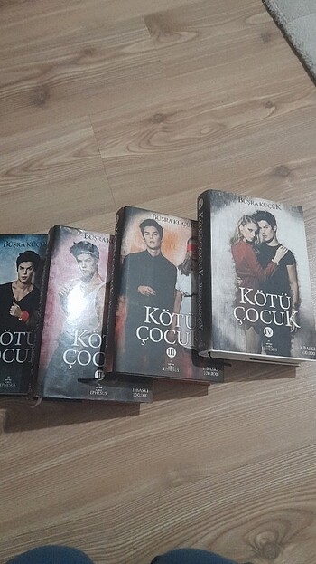 Kötü çocuk serisi ciltli 4 kitap
