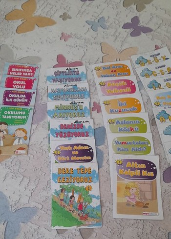 1.siniflar için set abaküs okuma kitapları vesayma boncuğu - Görsel 2