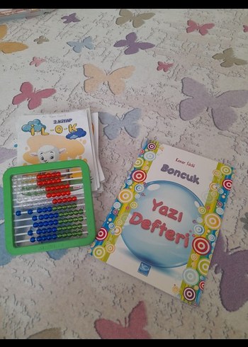 1.siniflar için set abaküs okuma kitapları vesayma boncuğu - Görsel 4