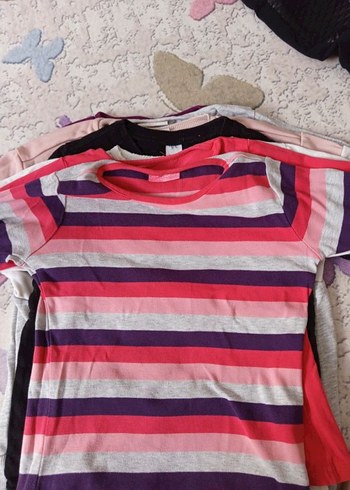 5-6 yaş Kız Çocuk çoklu Pamuklu Uzun Kollu Sweatshirt - Görsel 7