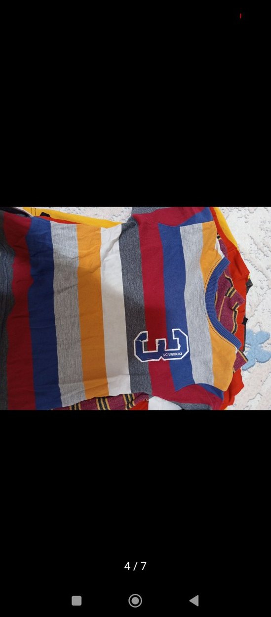 4-5 yaş toplu Erkek Çocuk Baskılı Sweatshirt - Görsel 4