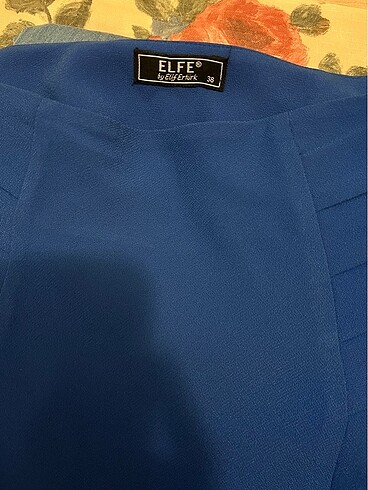 Elfe Elfe, gece mavisi mini etek, 38/M beden