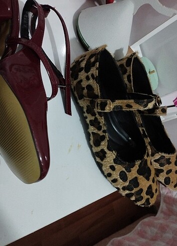 35 leopar desenli babet