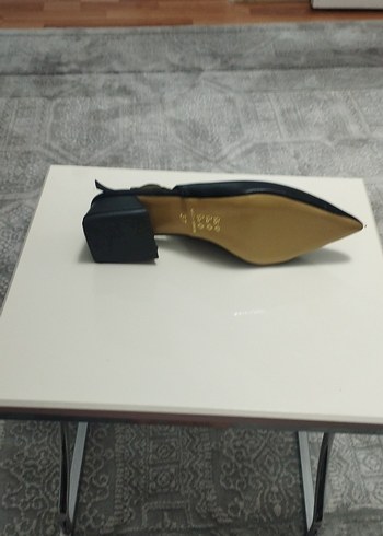 Siyah Tokalı Kadın Topuklu Ayakkabı - Görsel 2