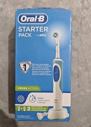 Oral-B şarjlı diş fırçası sorunsuz eksiksiz