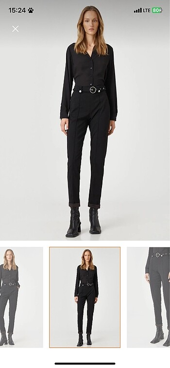 Siyah Pantolon - Görsel 2