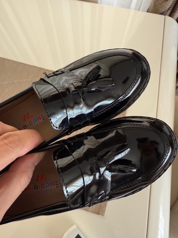 Erkek Çocuk Siyah Rugan Tokalı Özel Ayakkabı - Görsel 2