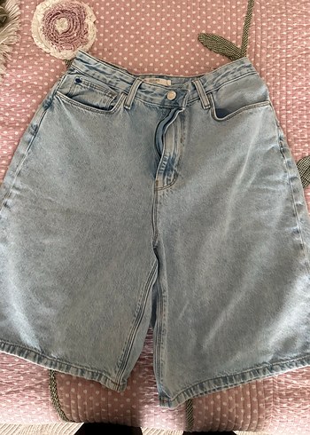 Colin's Kadın Açık Mavi Denim Mini Şort