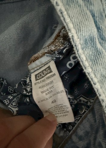 40 Beden mavi Renk Kadın Açık Mavi Denim Mini Şort