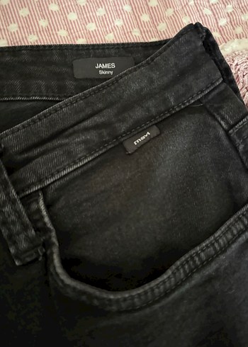 Mavi Jeans Siyah Dar Kesim Fermuarlı Erkek Kot Pantolon