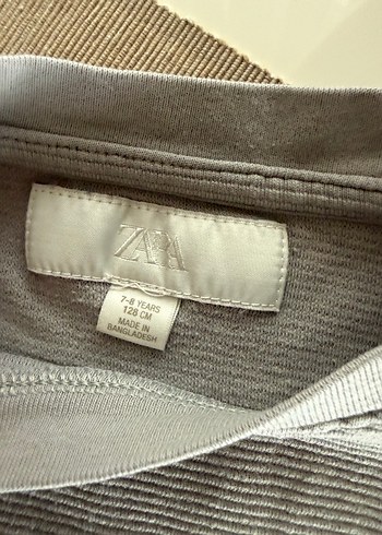 Gri Erkek Çocuk Uzun Kollu Sweatshirt - Görsel 3