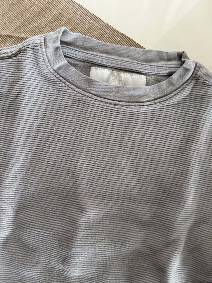 Gri Erkek Çocuk Uzun Kollu Sweatshirt - Görsel 2