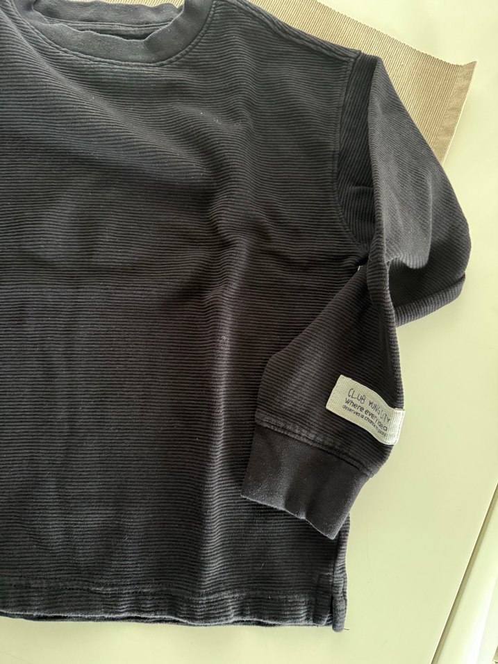 Siyah Erkek Çocuk Sweatshirt Uzun Kollu - Görsel 4