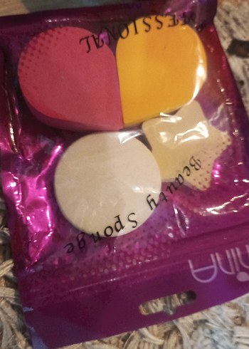 Renkli Makyaj Süngeri Seti - Görsel 2