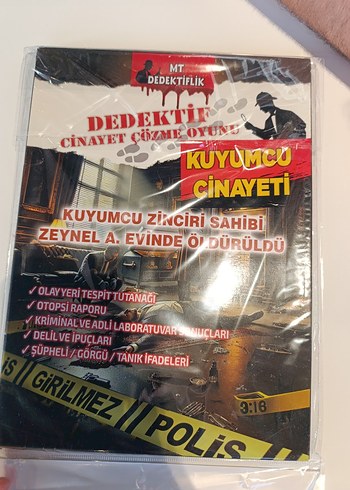 Dedektif Cinayet Çözme Oyunu - Kuyumcu Cinayeti