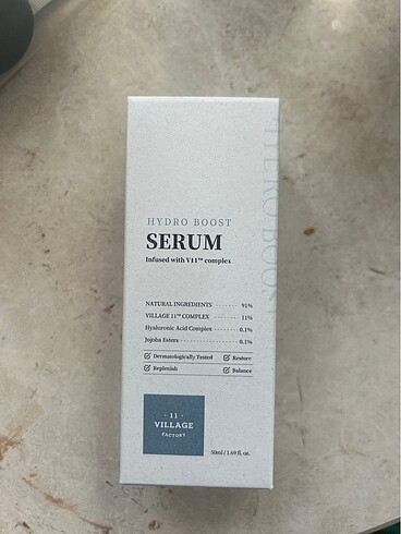 Nemlendirici serum