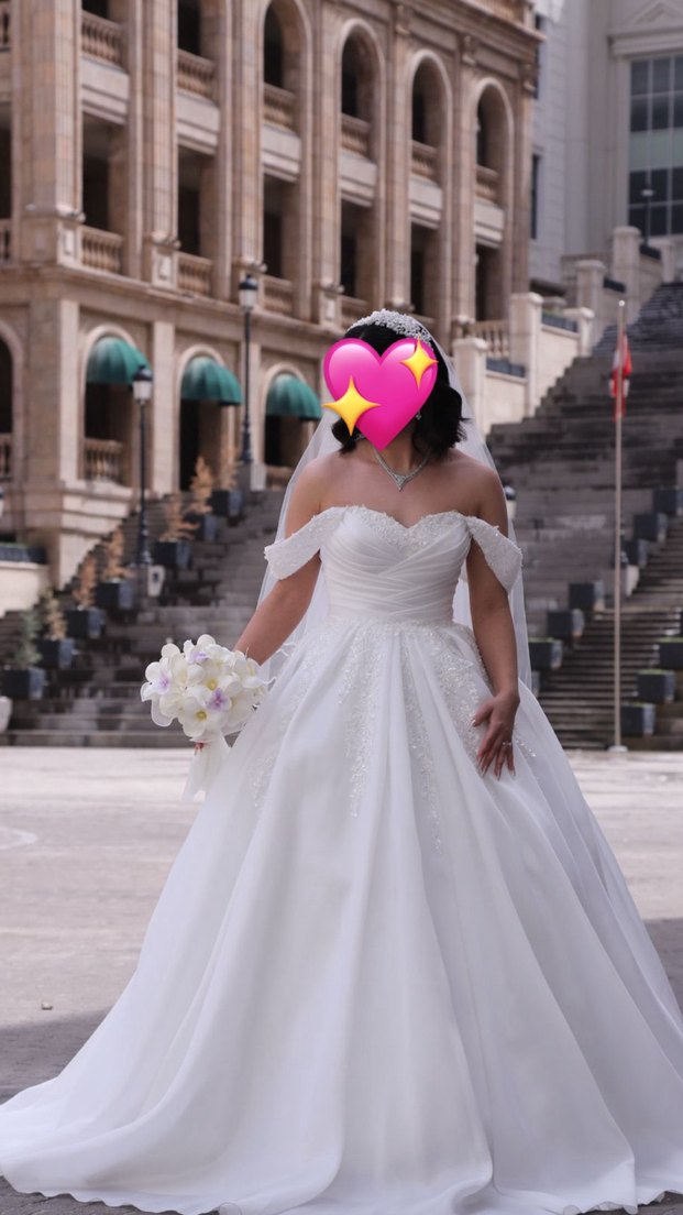 Straplez Midi A Kesim Gelinlik - Görsel 3