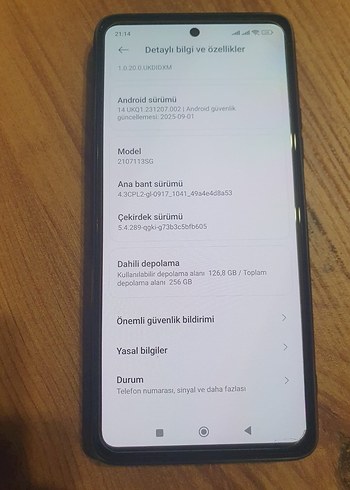 XİAOMİ Mİ 11T PRO TR KAYITLI - Görsel 5