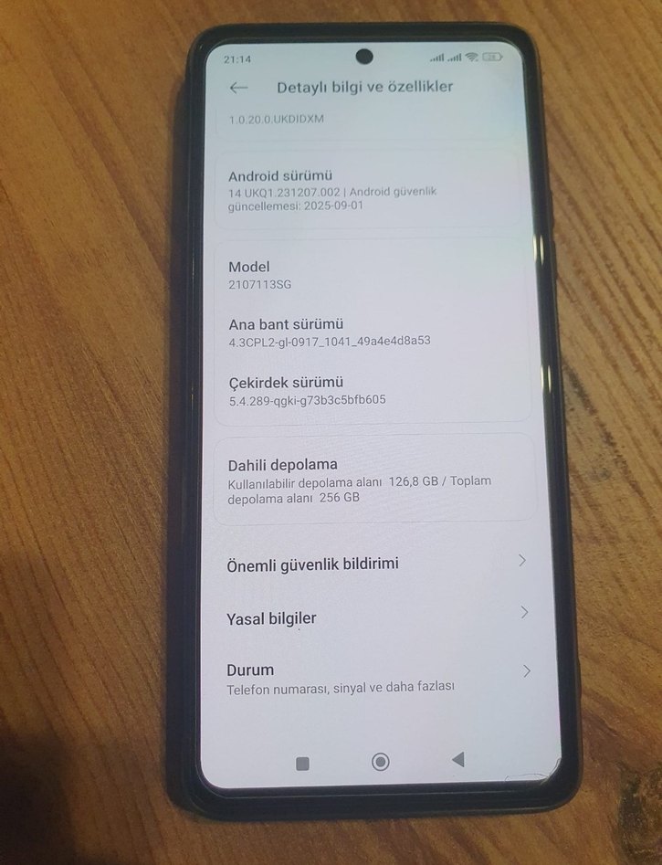 XİAOMİ Mİ 11T PRO TR KAYITLI - Görsel 5