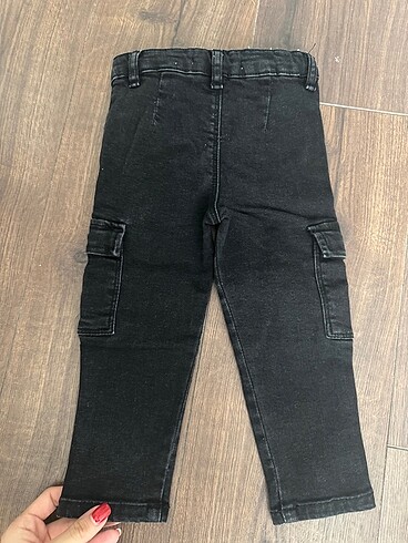 18-24 Ay Beden siyah Renk 18-24 ay zara kargo pantolon