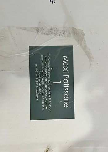 Paşabahçe ayaklı servis tabağı - Görsel 4