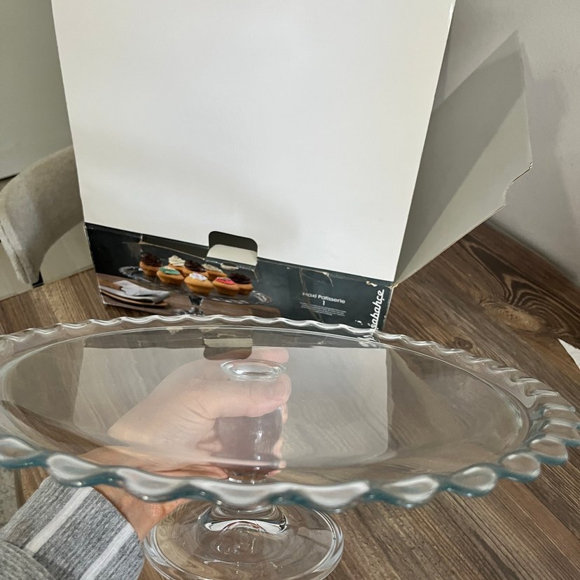 Paşabahçe ayaklı servis tabağı - Görsel 3