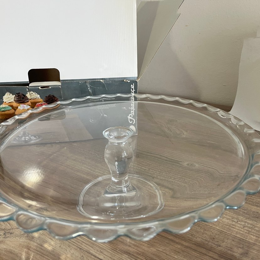 Paşabahçe ayaklı servis tabağı - Görsel 2