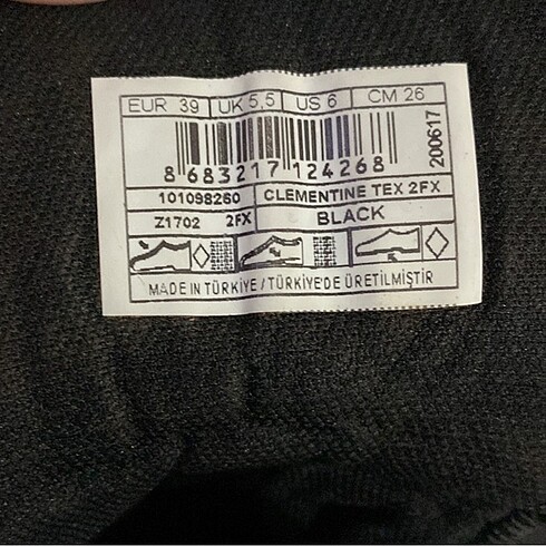 39 Beden siyah Renk converse uspa