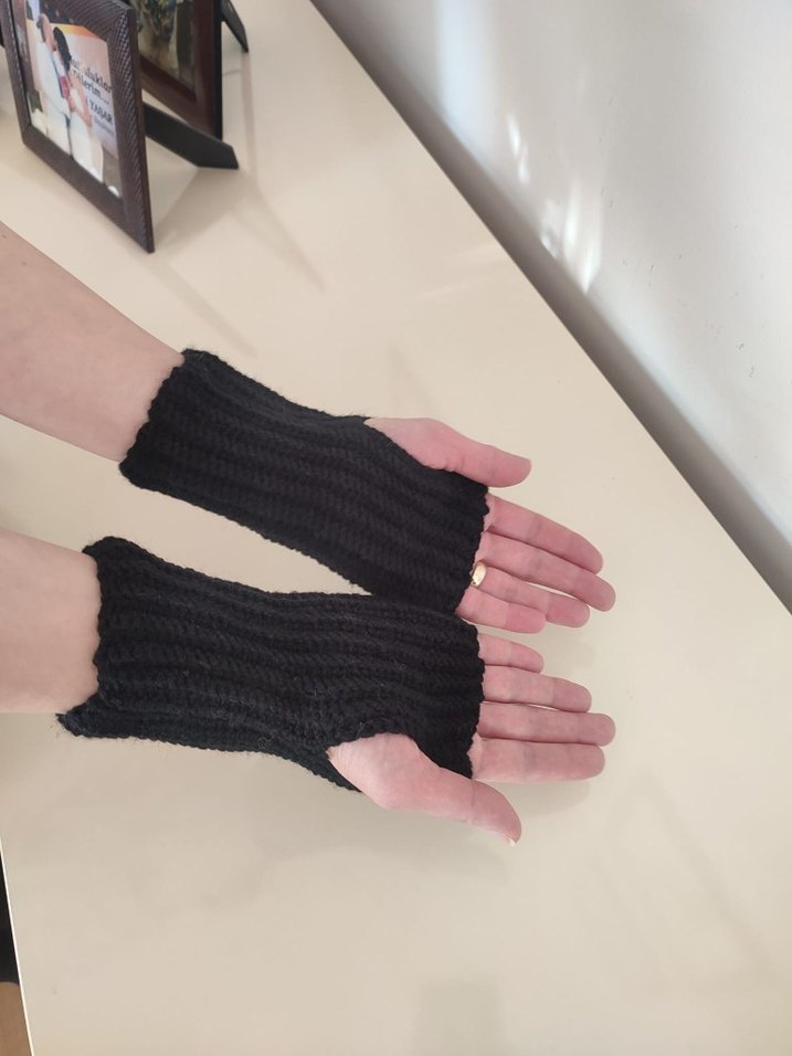 Unisex parmaksız eldiven - Görsel 5