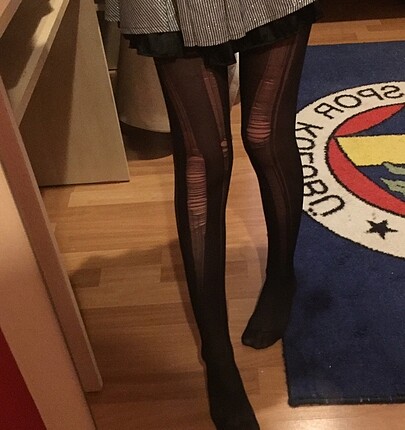 Gotik külotlu çorap.