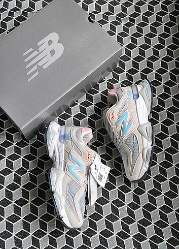 New Balance New Balance 9060 Krem Mavi Beyaz