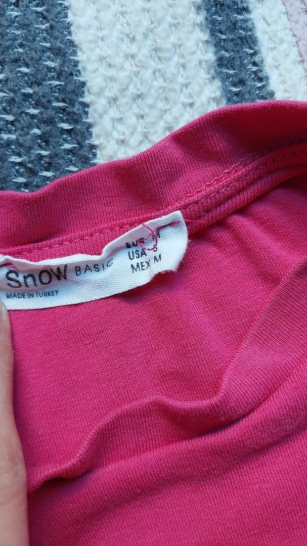 pembe basic crop - Görsel 2