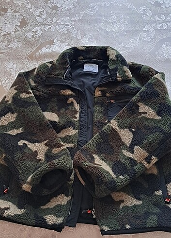 Zara Zara marka polarlı cocuk mont