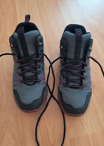 Merrell Mor Bağcıklı Gri Kadın Spor Ayakkabı MERRELL
