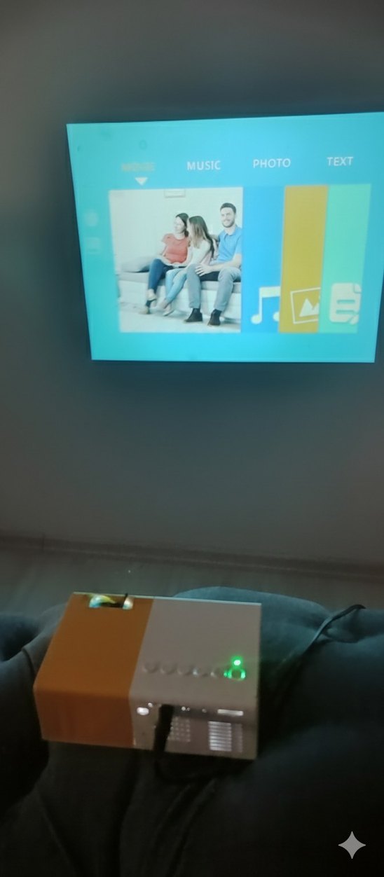 Mini Projeksiyon Cihazı - Görsel 2