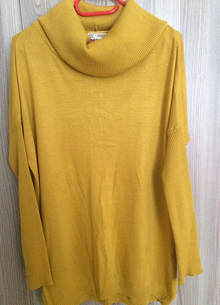 universal Beden camel Renk Triko tunik