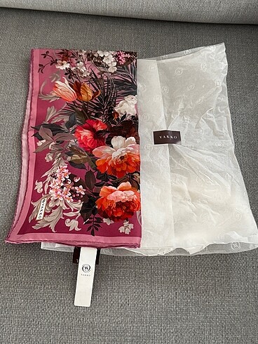 VAKKO İPEK EŞARP - Görsel 3