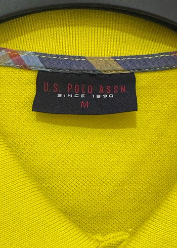 Sarı Kısa Kollu Polo Yaka Tişört - Görsel 3