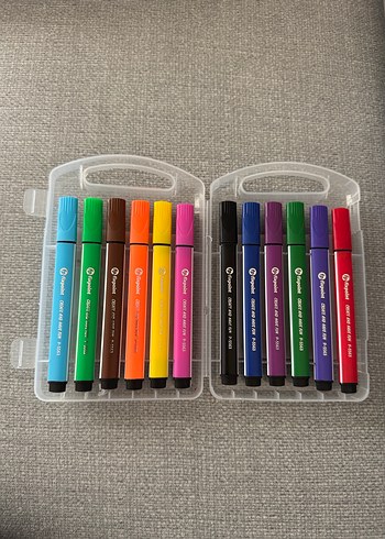 Fixpoint Jumbo Üçgen Keçeli Kalem 12 Renk - Görsel 2