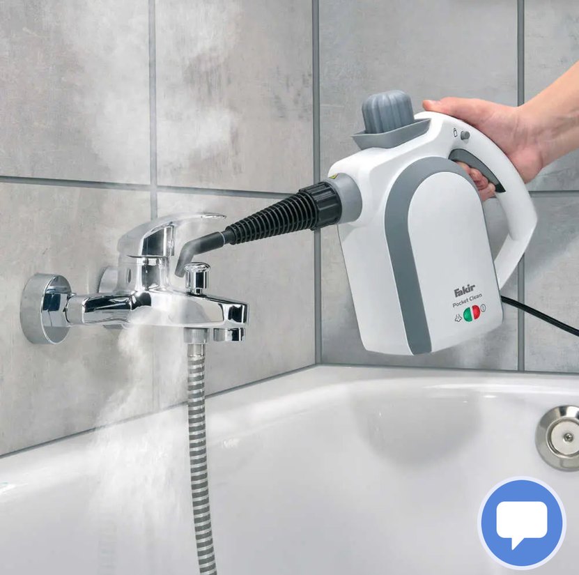 Fakir Beyaz-Gri Elektrikli Temizlik Cihazı - Görsel 4