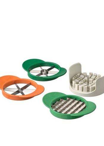 Turuncu Plastik Dilimleyici ve Saklama Kabı - Görsel 2