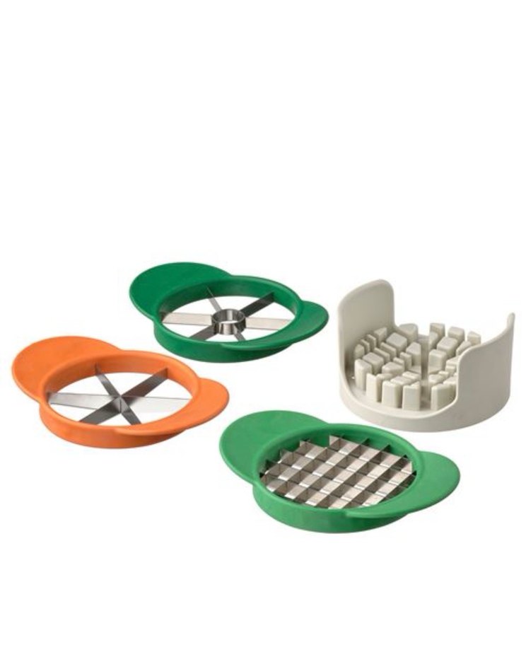 Turuncu Plastik Dilimleyici ve Saklama Kabı - Görsel 2