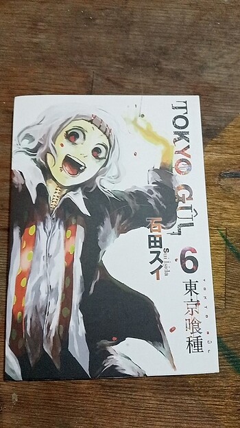 Tokyo Ghoul manga 6. Cilt