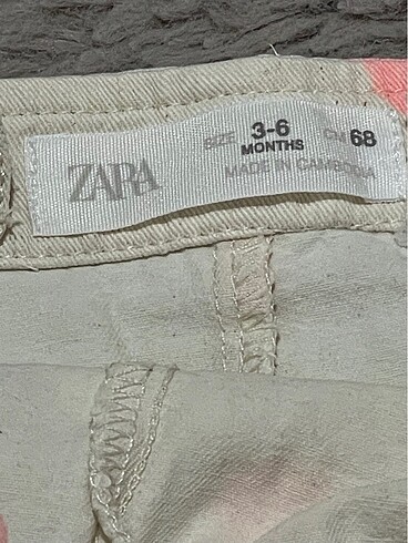 3 Ay Beden Zara kısa tulum